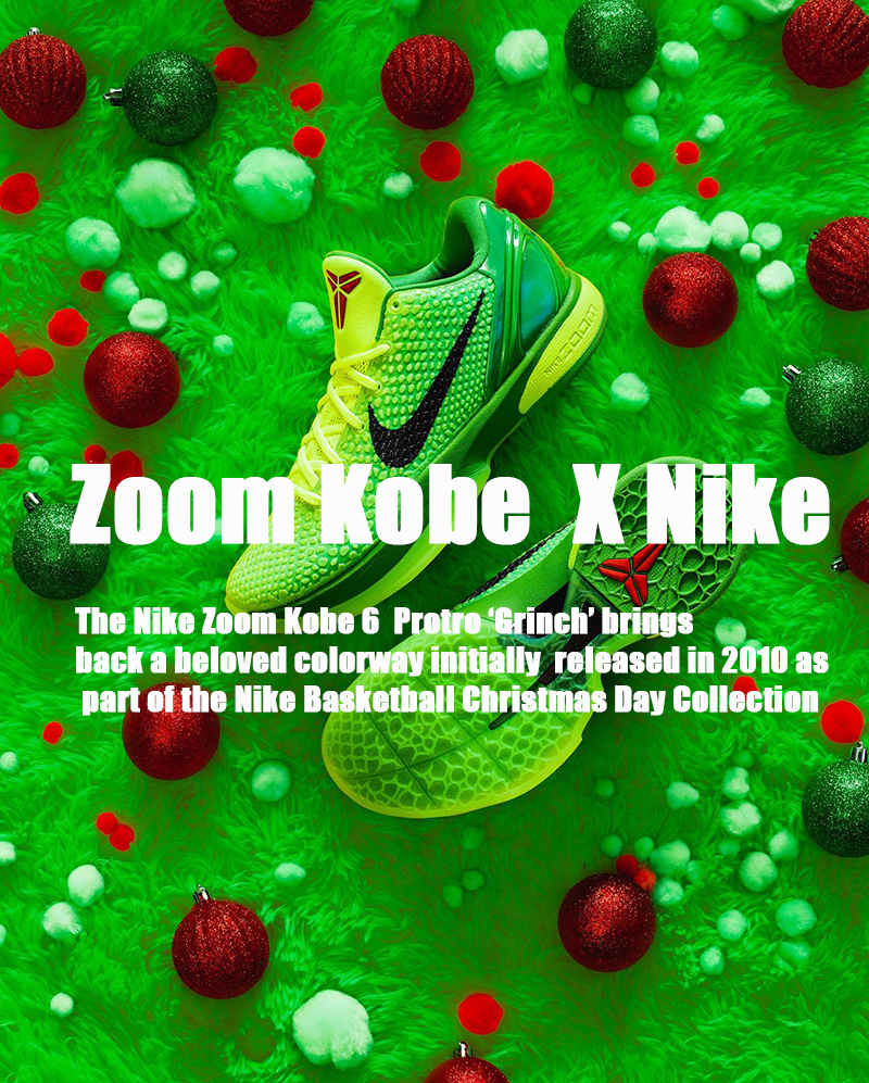 Zoom Kobe 6 Protro ‘Grinch’